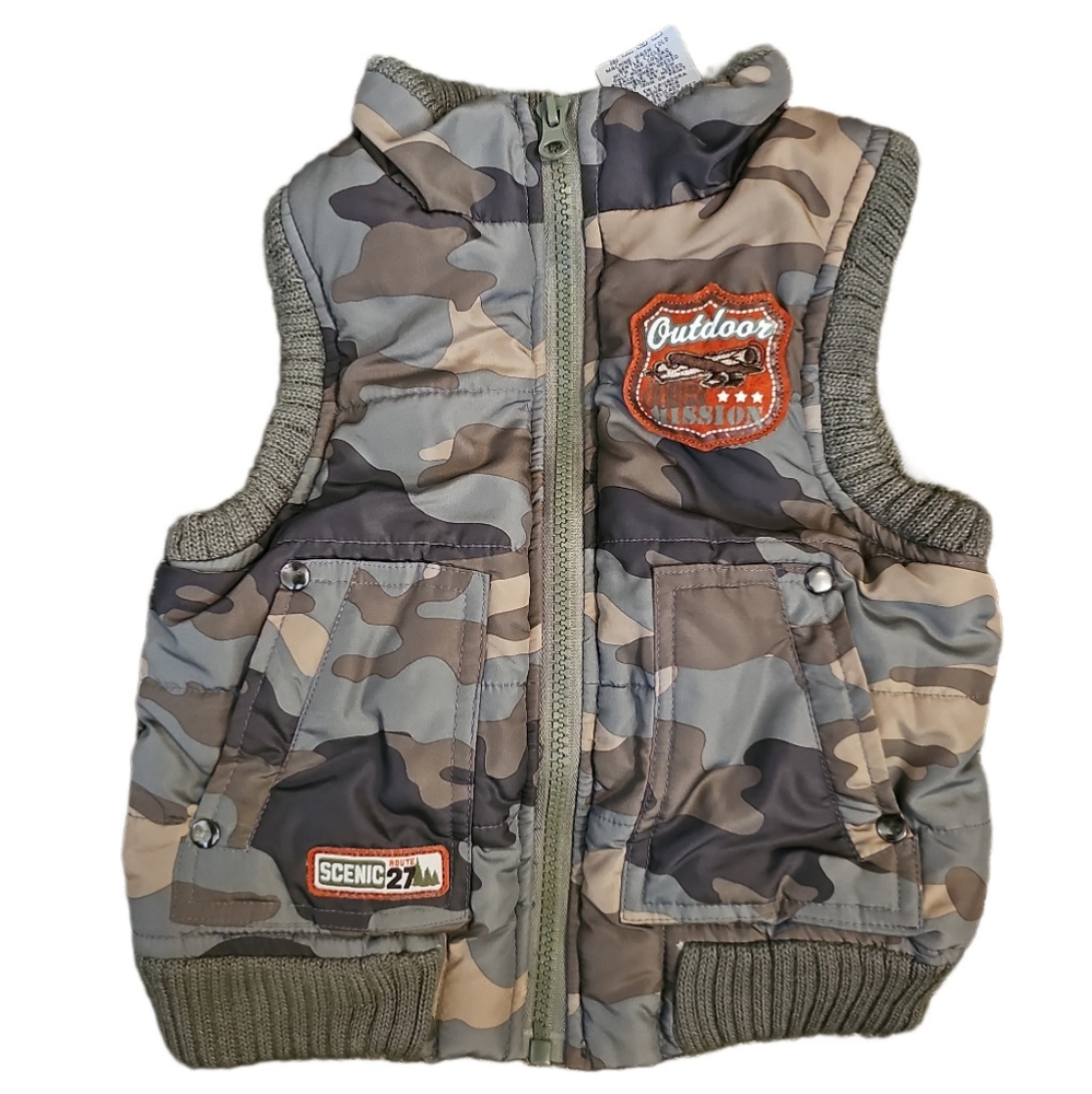 Scenic 27 Outdoor Camo Kids Vest